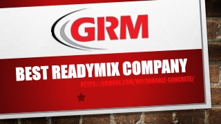 Best Readymix Company