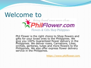Send Gifts to Philippines Philippines