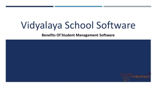 Benefits Of Student Management Software