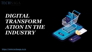 Digital Transformation in The Retail  Industry | Techsaga Corporations