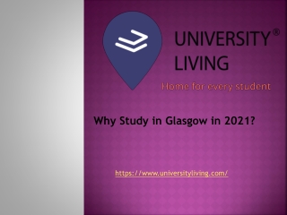 Why Study in Glasgow in 2021?