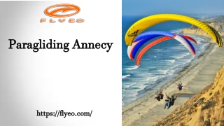 A Great Experience of Paragliding Annecy by Flyeo.com