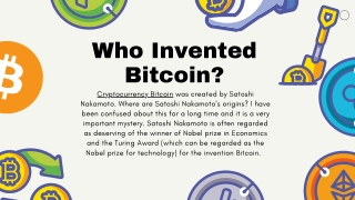 Who invented Bitcoin