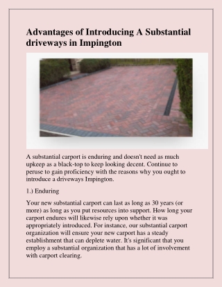 Best Patios in Impington