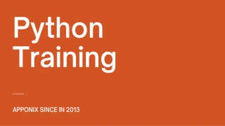 Python Training in Trivandrum