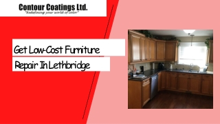 Get Low-Cost Furniture Repair In Lethbridge