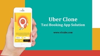 Uber Clone On Demand Taxi Booking App