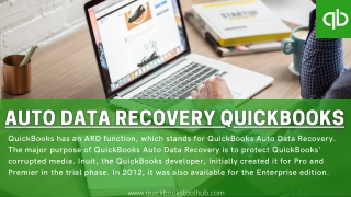 Auto data recovery quickbooks