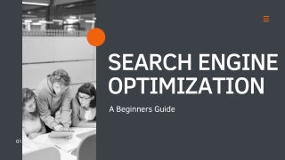 Search Engine Optimization - A Beginners Guide