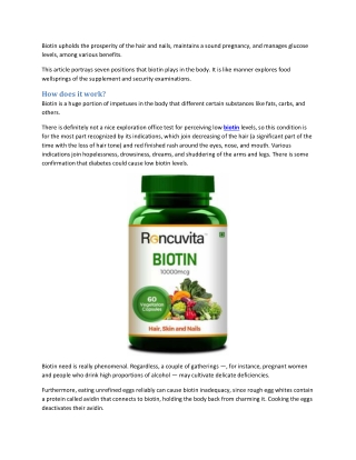 How much biotin can you take for hair loss