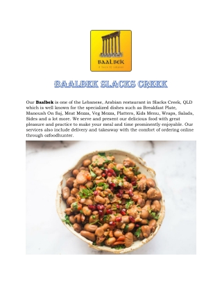 Baalbek Slacks Creek