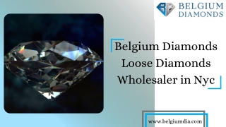 Looking for Loose Diamonds Wholesaler In NYC?