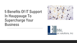 5 Benefits Of IT Support In Hauppauge To Supercharge Your Business_- B&L PC Solutions