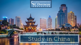 A Overview for International Students to Study in China