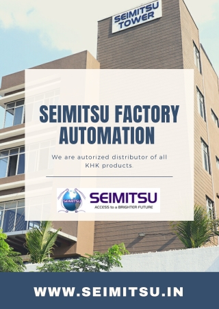 SEIMITSU FACTORY AUTOMATION PVT LTD | COMPANY PROFILE