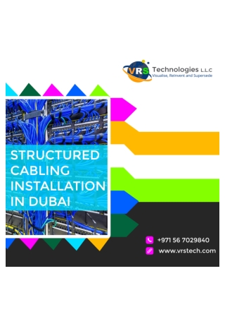 What is Structured Cabling in Networking in Dubai