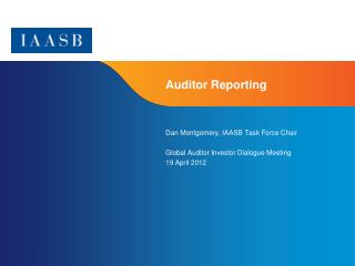 Auditor Reporting