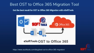 Best OST to Office 365 Migration Tool