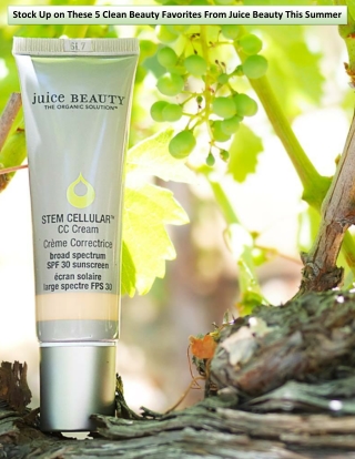Stock Up on These 5 Clean Beauty Favorites From Juice Beauty This Summer