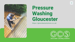 Pressure Washing by Glos Clean Solutions