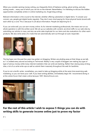 Freelance Academic Essay Writers  Earn Money  On The Internet