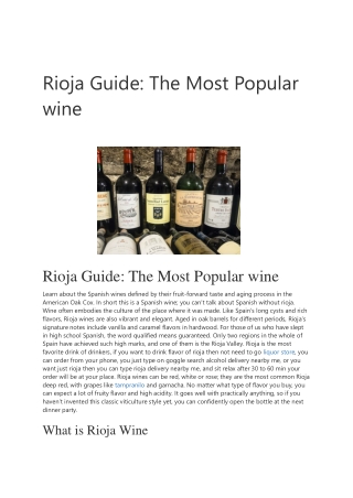 Rioja Guide