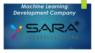 Machine Learning Development Company
