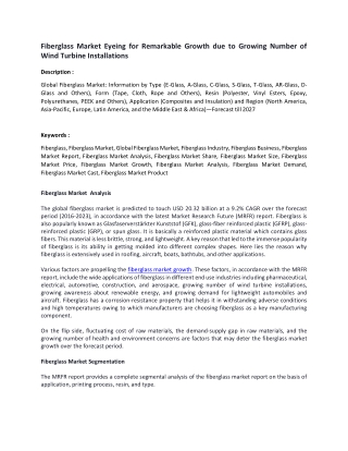 fiberglass-market