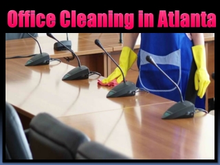 Office Cleaning in Atlanta