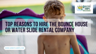 Water Slide Rentals Gilbert AZ