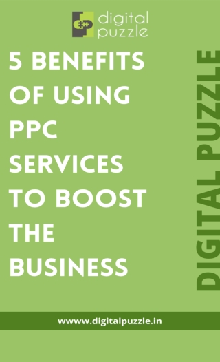 5 Benefits of using PPC services to boost the business