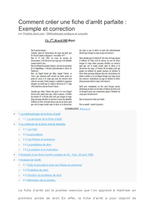 Méthode pour créer une fiche d’arrêt parfaite