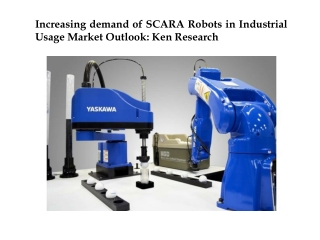 North America SCARA Robots Market