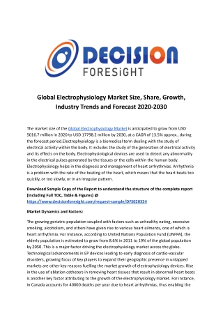 Global Electrophysiology Market.docx