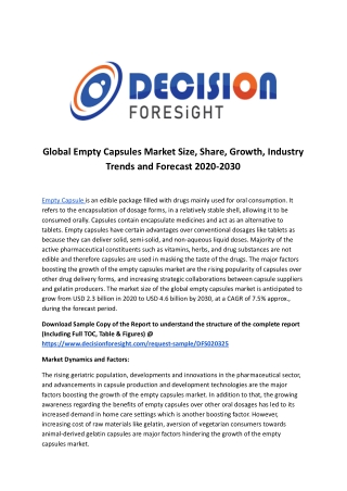Global Empty Capsules Market.docx