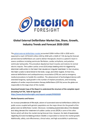Global External Defibrillator Market.docx