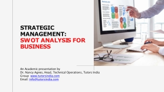 How To Do a Strategic Management  SWOT Analysis for Business