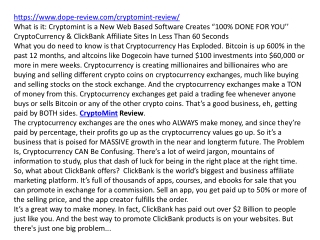 CryptoMint Review