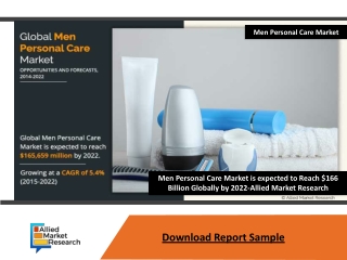 Men Personal Care Market