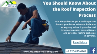 You Should Know About the Roof Inspection Process