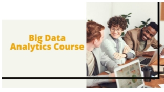 Big Data Analytics Course