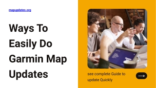 Ways To Easily Do Garmin Map Updates