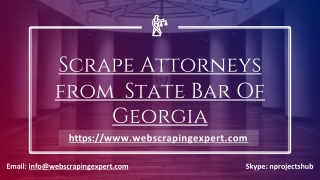 Scrape Attorneys from State Bar Of Georgia