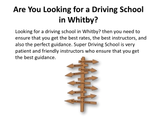 Best Driving School in Toronto