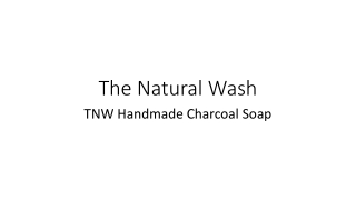 Why Choose The Natural Wash Neem Soap?