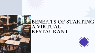 Benefits of starting a Virtual Restaurant - WebAppRestaurant