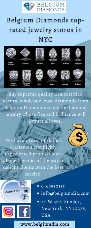 High-Quality Certified Diamonds from Belgium Diamonds