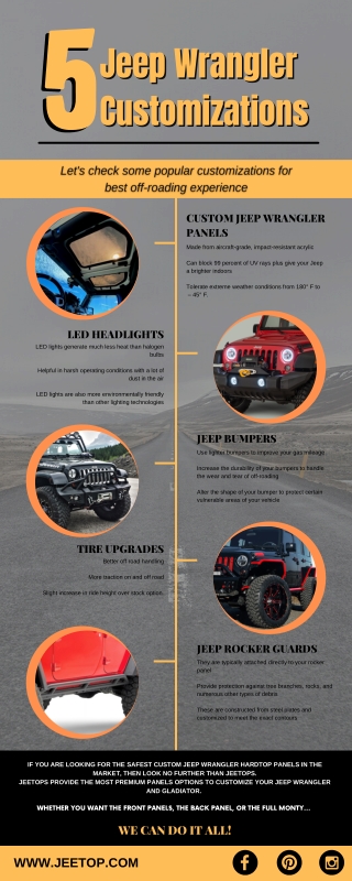 Jeep Customization to Maximize Your Off-Roading Experience