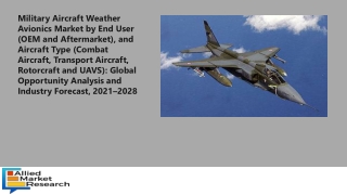 Military Aircraft Weather Avionics Market-converted