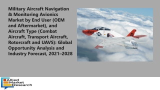 Military Aircraft Navigation & Monitoring Avionics Market -converted